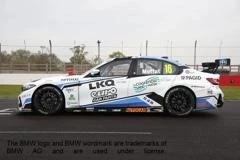 Spark 1/43 LKQ Euro Car Parts with WSR No.16 BMW 330i BTCC 2025 Aidan Moffat Limited 500