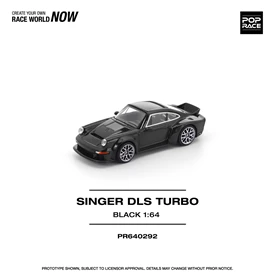 POPRACE 1/64 SINGER DLS TURBO (ROAD) BLACK