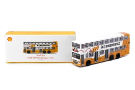 Tiny City Die-cast Model Car - KMB DENNIS Dragon 12m Shell [7-11]