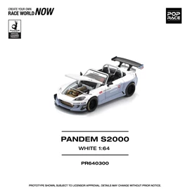 POPRACE 1/64 TOP SECRET GT300 SUPRA SILVER