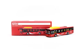 XLOCAL Die-cast Model car - Guangzhou FAW Bus BYD K9 (COCA COLA)