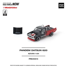 POPRACE 1/64 PANDEM DATSUN 620 ADVAN