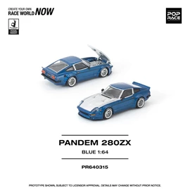 POPRACE 1/64 PANDEM 280ZX BLUE