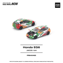 POPRACE 1/64 HONDA CIVIC (EG6) JACCS