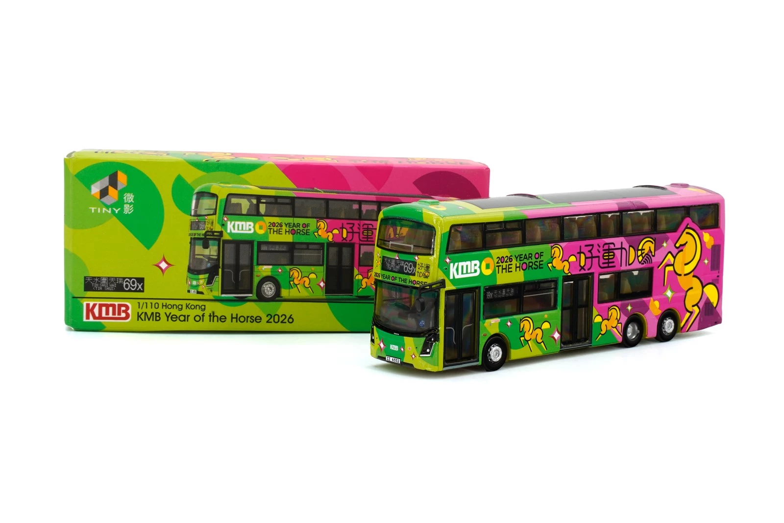 Tiny - Hong Kong Bus Model Shop - Tiny City Die-cast Model Car