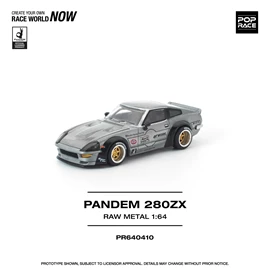 POPRACE 1/64 PANDEM 280ZX RAW METAL