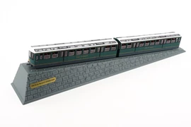 Tiny City Die-cast Model Car - The Peak Tram Sixth Generation with ramp(Green light)
