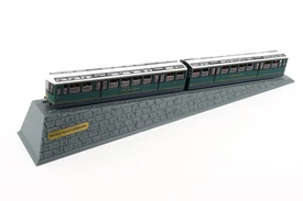 Tiny City Die-cast Model Car - The Peak Tram Sixth Generation with ramp(Green light)