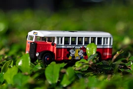 Disney Vehicle - Hong Kong Single Decker Bus x Mickey & Minnie(White)