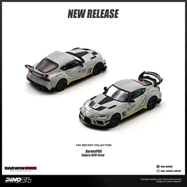 INNO 1/64 DIE-CAST TOYOTA SUPRA A90 "DarwinPRO" Matt Grey