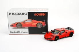 PEAKO64 - 1/64 Novitec 296 N-Largo, Red