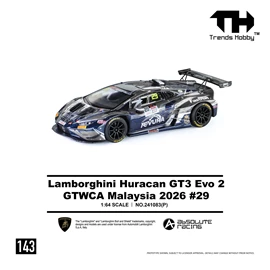 Trend Hobby 1/64 - Lamborghini Huracan GT3 EVO2 - GTWCA Malaysia 2026 #29