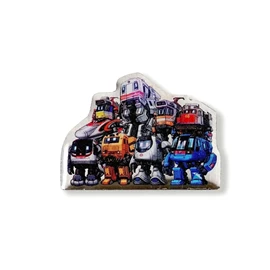 Tiny 精品-港鐵重機磁石襟章 - 港鐵重機組合