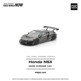 POPRACE 1/64 -HONDA NSX GT3 EV022 
DARK CHROME