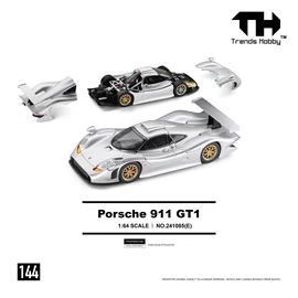 Trend Hobby 1/64 - Porsche 911 GT1 1998 - Sliver