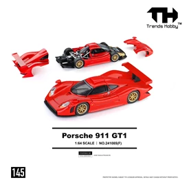 Trend Hobby 1/64 - Porsche 911 GT1 1998 - Red