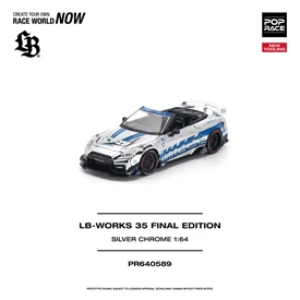 LB-WORKS 35 FINAL EDITION SILVER CHROME NEW TOOLING