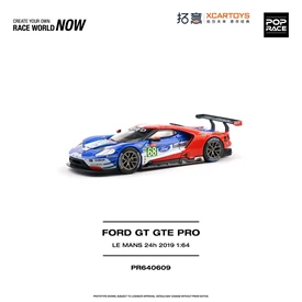 POPRACE 1/64 - FORD GT GTE PRO 
LE MANS 24H 2019