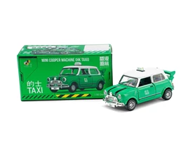 Tiny City Die-cast Model Car - Mini Cooper Machine [Hong Kong TAXI(New Territories)]