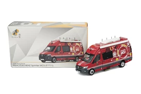 Tiny 城市 合金車仔 - 平治 Sprinter FL 消防處流動指揮車 (F7711)