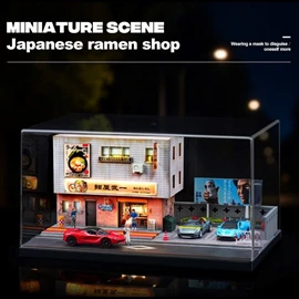 收藏家 1:64日式拉麵店場景（大號）
