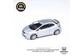 PARA64 1/64 Honda Civic Type R FN2 Alabaster Silver Metallic - RHD