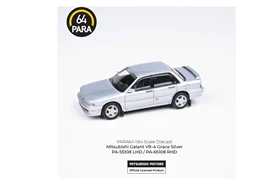 PARA64 1/64 Mitsubishi Galant VR-4 Grace Silver - RHD