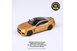 PARA64 1/64 BMW M8 Coupe Ceylon Gold,RHD