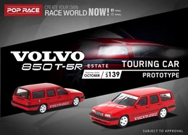 POPRACE 1/64 Volvo 850 Estate Touring Car Prototype