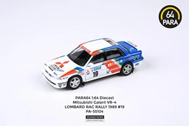 PARA64 1/64 Mitsubishi Galant VR-4 #19 Lombard Rally RAC 1989