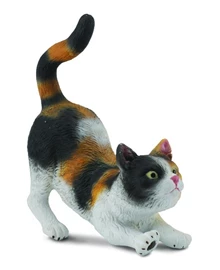 CollectA-三色家貓 - 伸腰