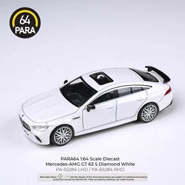 PARA64 1/64 Mercedes-AMG GT 63S Diamond White (RHD)