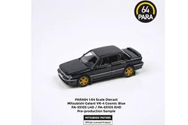 PARA64 1/64 Mitsubishi Galant VR-4 Cosmic Blue, RHD