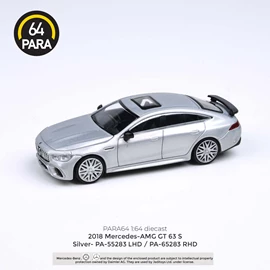 PARA64 1/64 2018 Mercedes-AMG GT 63 S Silver (RHD)