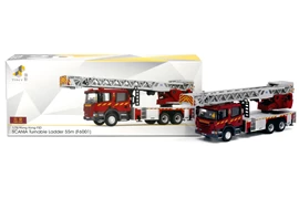 Tiny 城市 199 合金車仔 - Scania 消防處旋轉台鋼梯車 55米 (F6001)