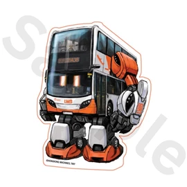 Tiny 精品 - 香港重機貼紙 014
Tiny Style - HK Machine Sticker 014