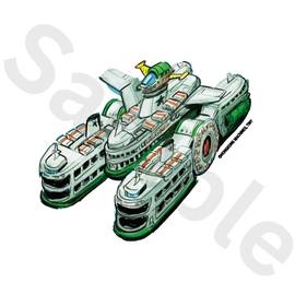 Tiny 精品 - 香港重機貼紙 024
Tiny Style - HK Machine Sticker 024