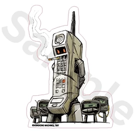 Tiny 精品 - 香港重機貼紙 029
Tiny Style - HK Machine Sticker 029