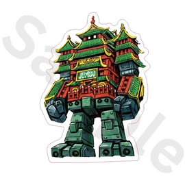 Tiny 精品 - 香港重機貼紙 037
Tiny Style - HK Machine Sticker 037