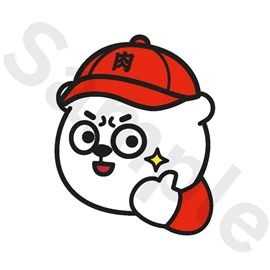 Tiny 精品 - 肉緊熊貼紙 001
Tiny Style - YookGun Kuma Sticker 001