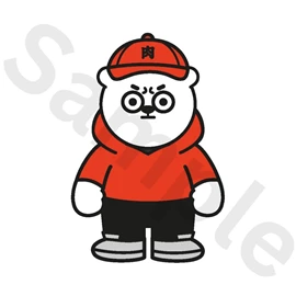 Tiny 精品 - 肉緊熊貼紙 011
Tiny Style - YookGun Kuma Sticker 011