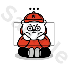 Tiny 精品 - 肉緊熊貼紙 013
Tiny Style - YookGun Kuma Sticker 013