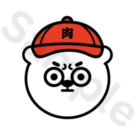 Tiny 精品 - 肉緊熊貼紙 017
Tiny Style - YookGun Kuma Sticker 017