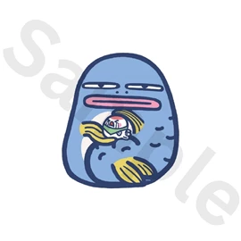 Tiny 精品 - 魚人叔貼紙 003
Tiny Style - Uncle Fish Sticker 003