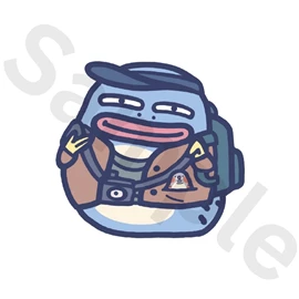 Tiny 精品 - 魚人叔貼紙 004
Tiny Style - Uncle Fish Sticker 004