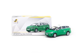 Tiny 城市 PTV22 合金車仔 - e6 電動綠色的士 (ZC8145)