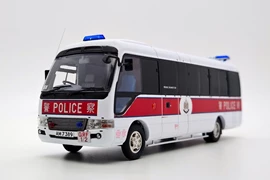 Tiny 1/43 豐田 Coaster 警察運員車 (AM7389)