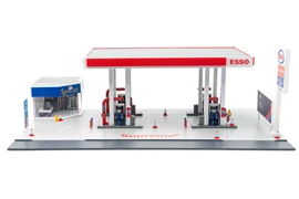 Tiny 城市 Bd30 ESSO 油站 模型套裝