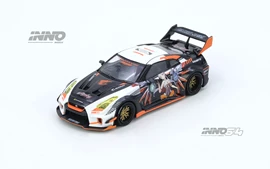 INNO 1/64 Die-cast GT-R R35 WIDEBODY AORUS X INNO64 Limited Edition
