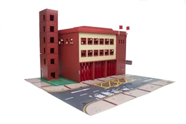 Tiny City Ps1 紅色消防局 (馬頭圍)
